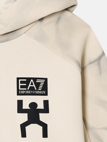EA7 Emporio Armani Sweatshirt i beige