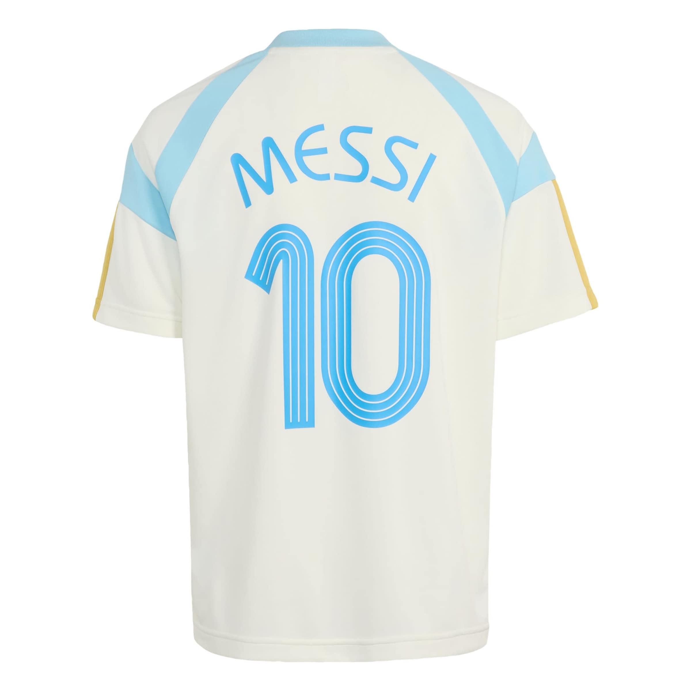 ADIDAS PERFORMANCE Functioneel shirt 'Messi House Of Tiro' in Wit