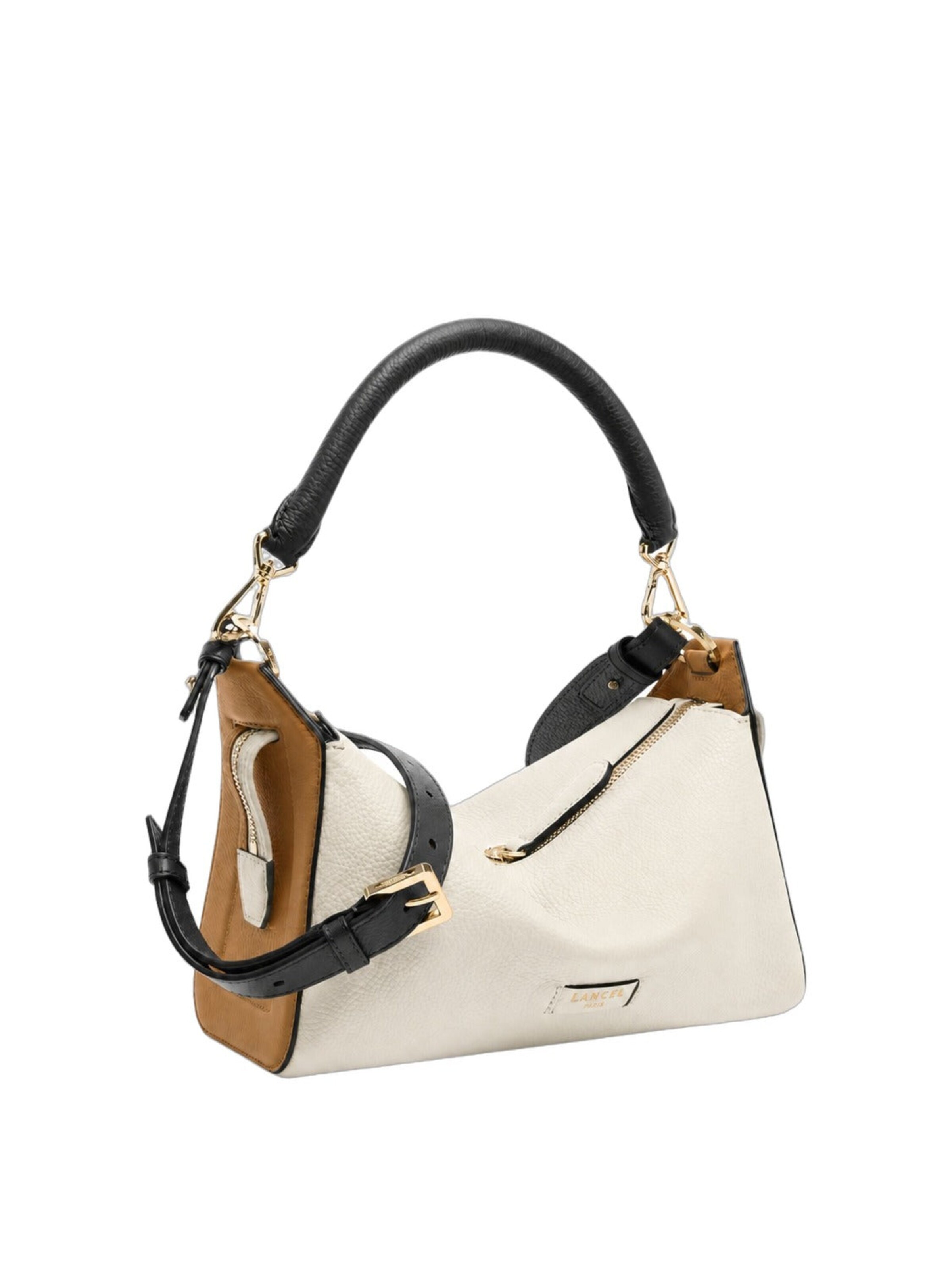 Sac bandoulière 'Louison' Lancel en beige