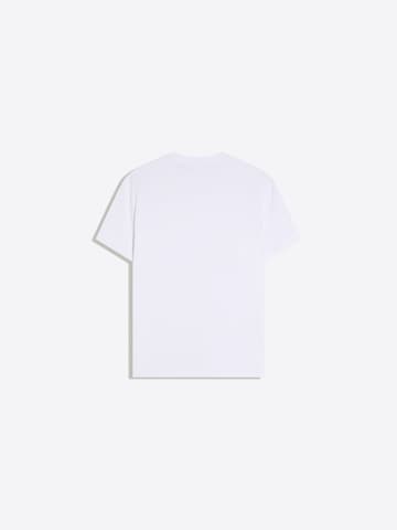 T-Shirt Bershka en blanc