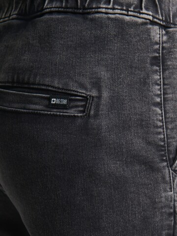 BIG STAR Tapered Jeans 'Robbin' in Zwart