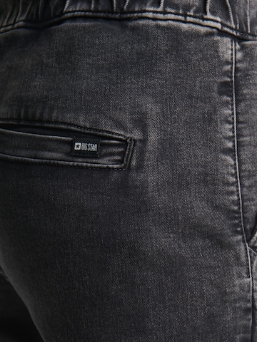 BIG STAR Tapered Jeans 'Robbin' in Schwarz