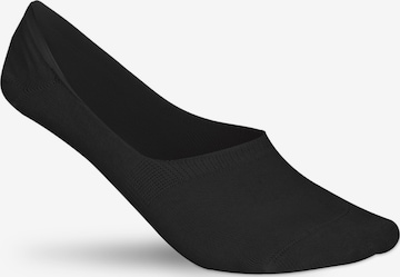 Sukats Ankle socks 'The No Show Invisibles Footies Enkelsokken - 8 Paar' in Black: front