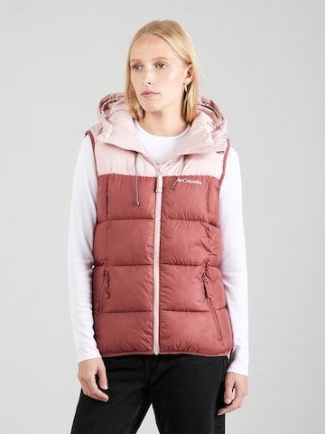 Gilet de sport 'Pike Lake II' COLUMBIA en rouge : devant