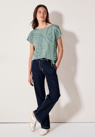 CECIL T-Shirt in Grün