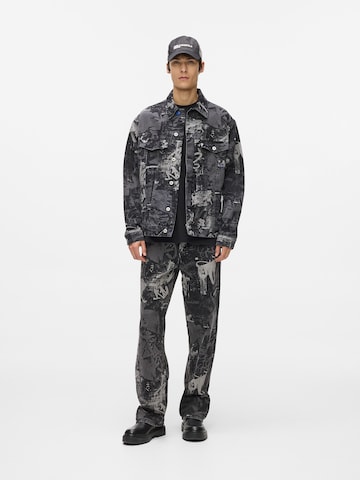 KARL LAGERFELD JEANS Φθινοπωρινό και ανοιξιάτικο μπουφάν σε μαύρο