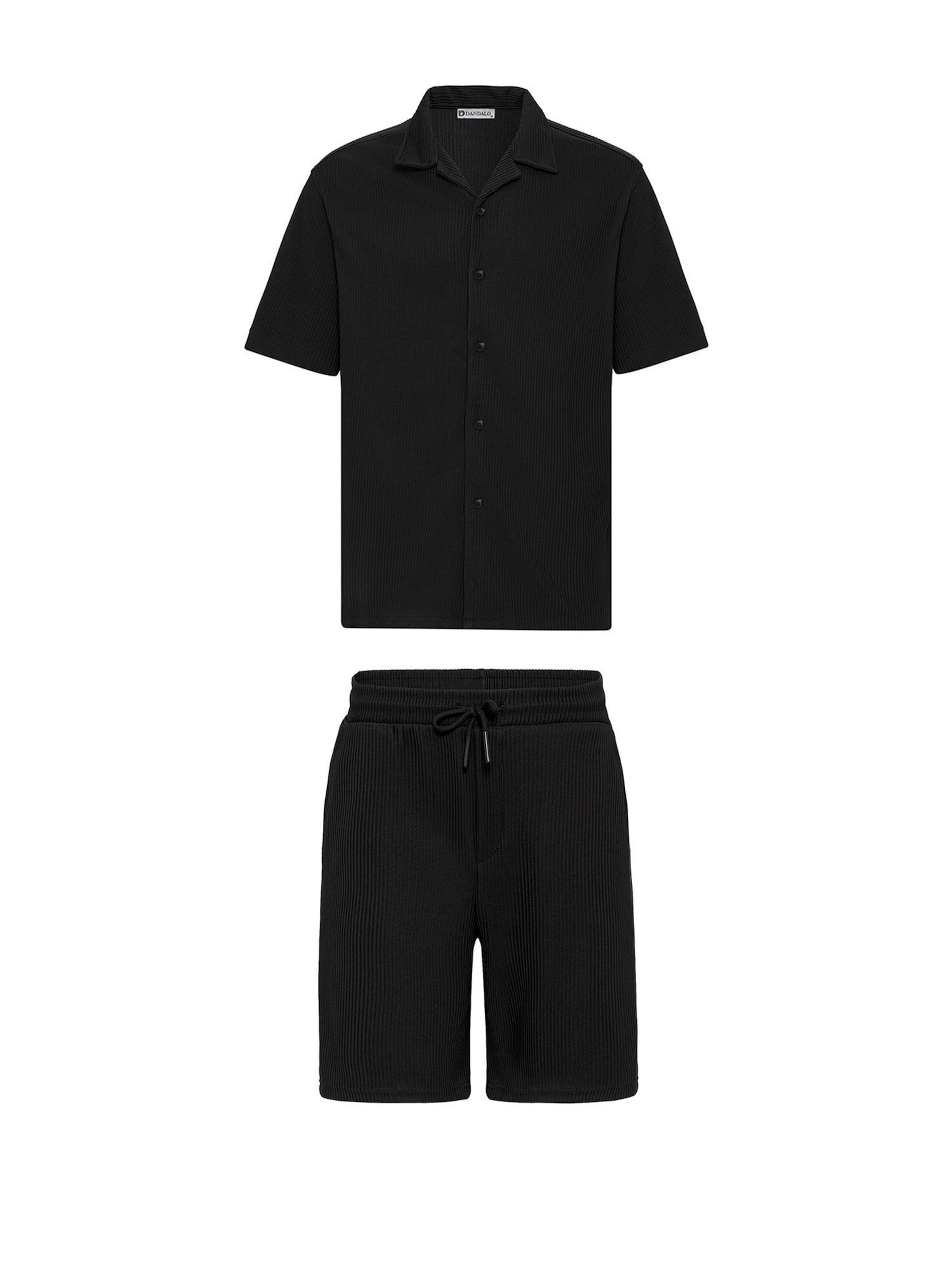 Dandalo Φόρμα για το σπίτι σε μαύρο: μπροστά