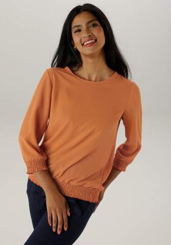 Aniston SELECTED Bluse in Orange