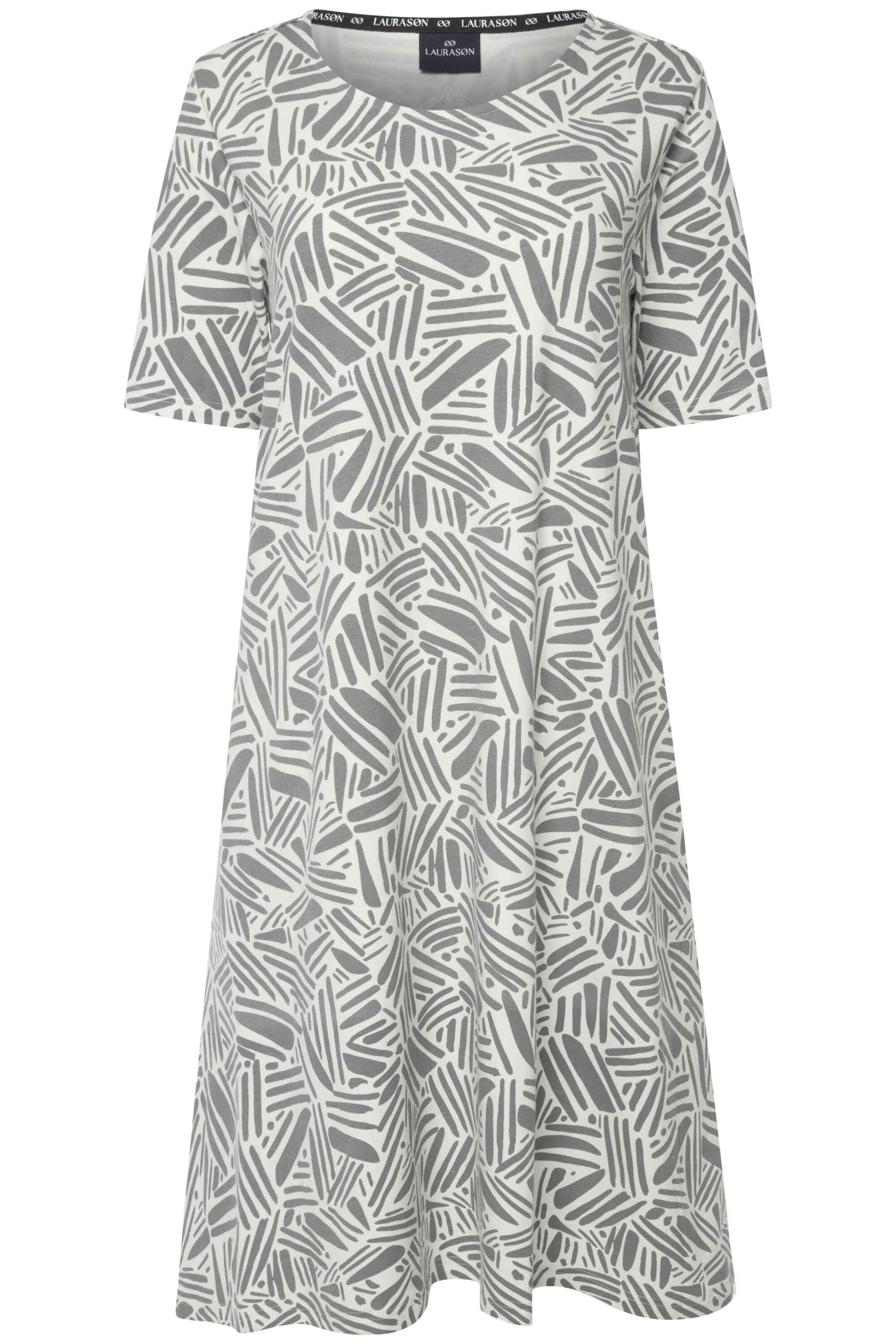 LAURASØN Jurk in Grijs: voorkant