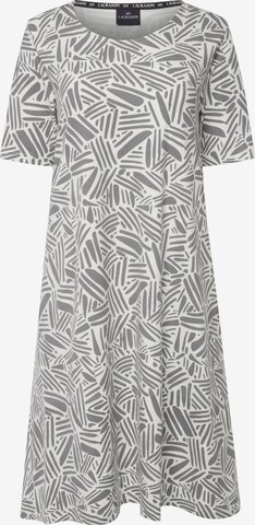 LAURASØN Dress in Grey: front