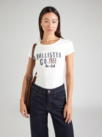 HOLLISTER Shirt in White: front