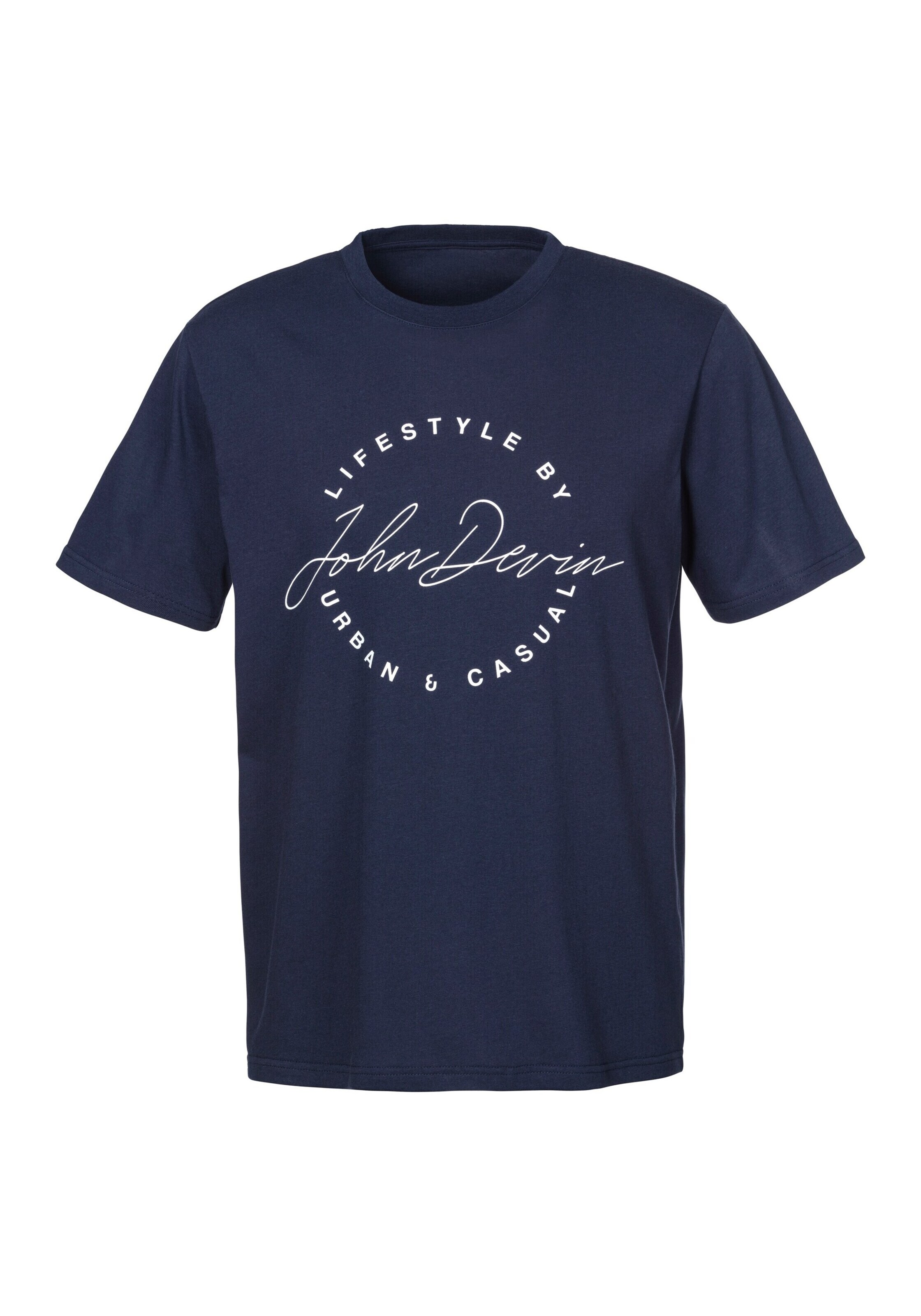 JOHN DEVIN Shirt in Blue: front