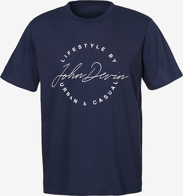 JOHN DEVIN Shirt in Blue: front