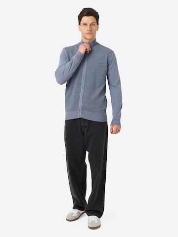 Vestes en maille BRAVE SOUL en gris : devant