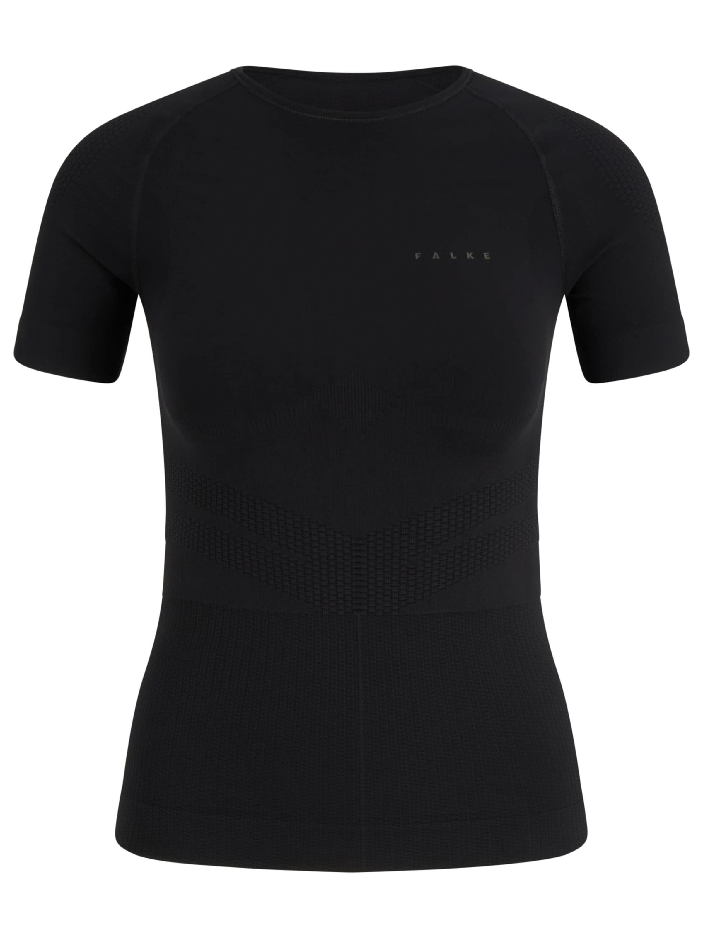 FALKE Performance Shirt 'Impulse Running' in Black