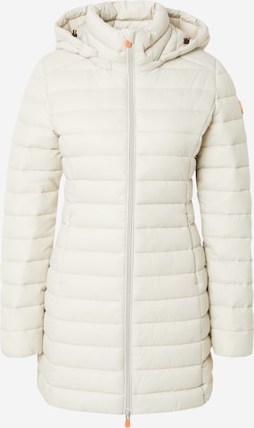 SAVE THE DUCK Преходно палто в бежово: отпред