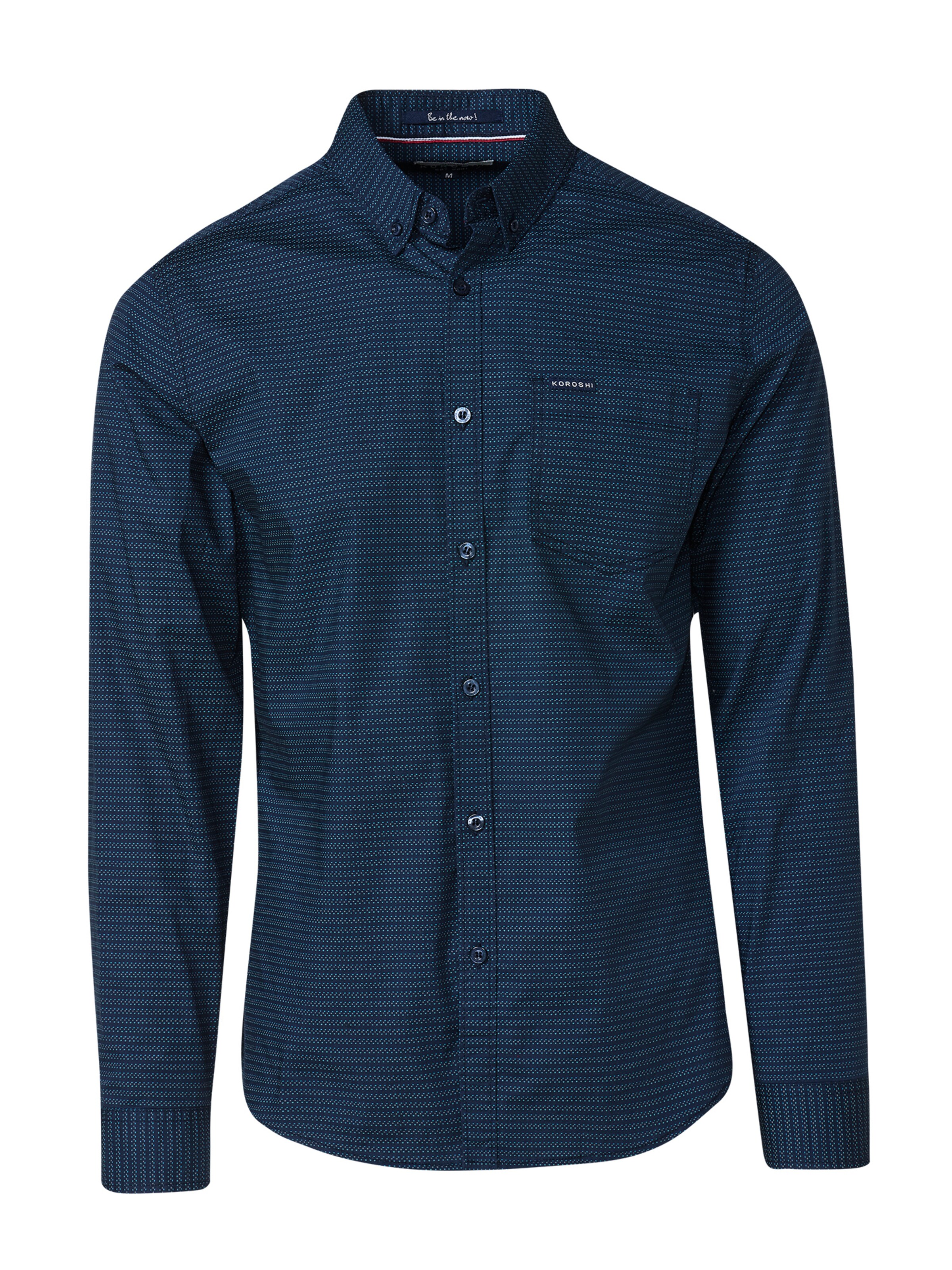 KOROSHIRegular Fit Košulja - plava boja: prednji dio