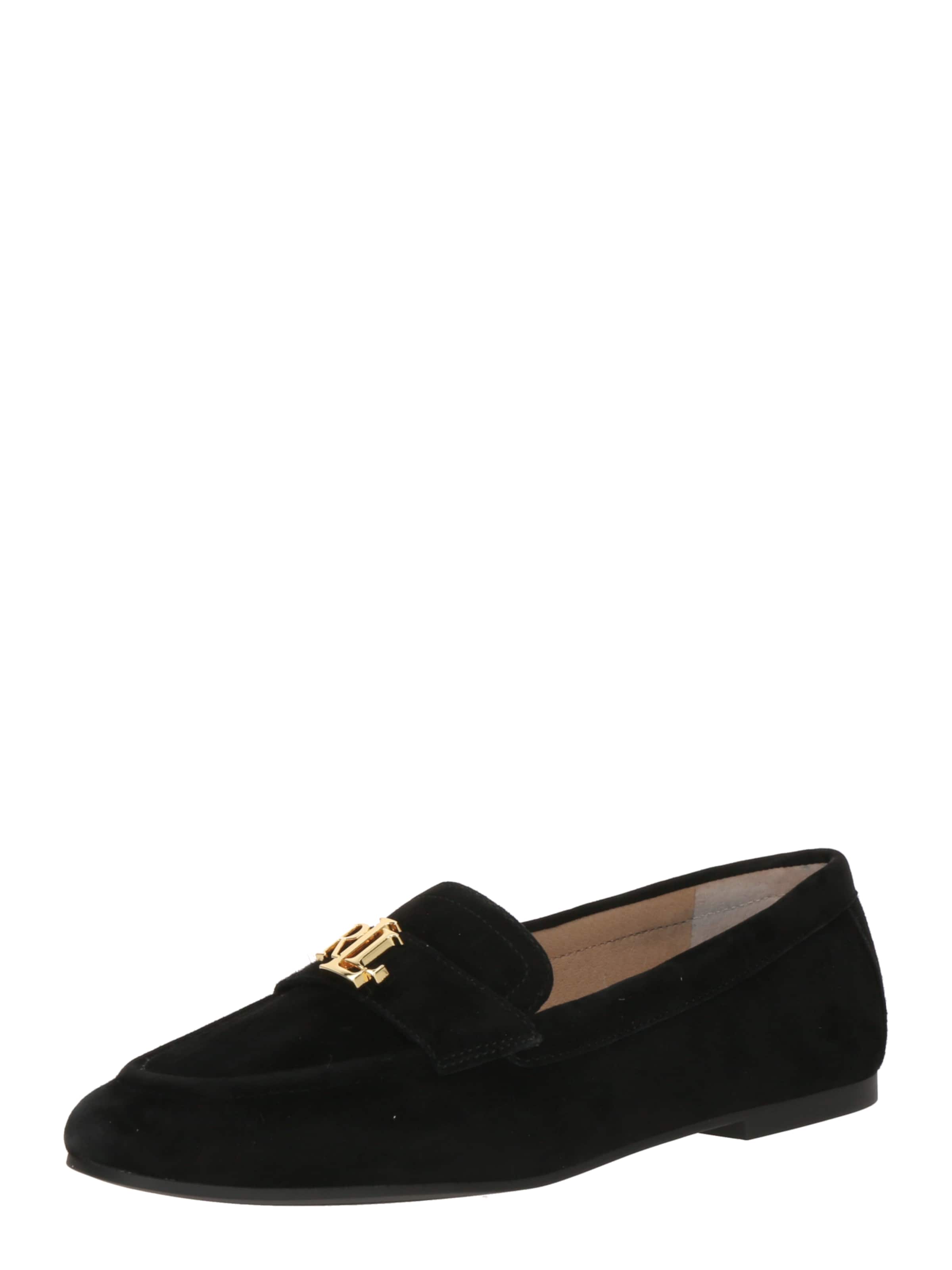 Lauren Ralph Lauren - Sapato Slip-on 'AVERI III' em preto: frente