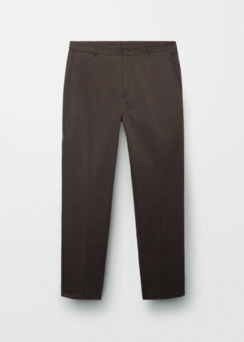 MANGO MAN Slimfit Hose 'Dublino' in Braun