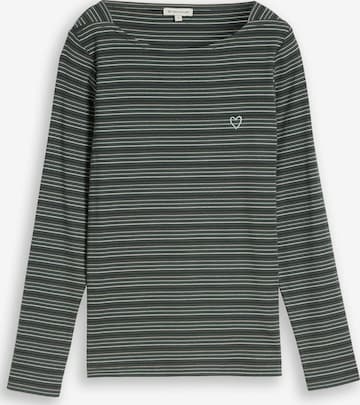 TOM TAILOR Shirt in Grün: Vorderseite