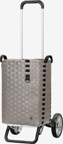Andersen Shopper Einkaufstrolley ' Silja ' in Grau: Vorderseite