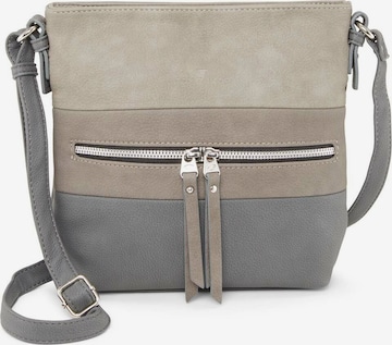 Sac à bandoulière 'Ellen' TOM TAILOR en gris : devant