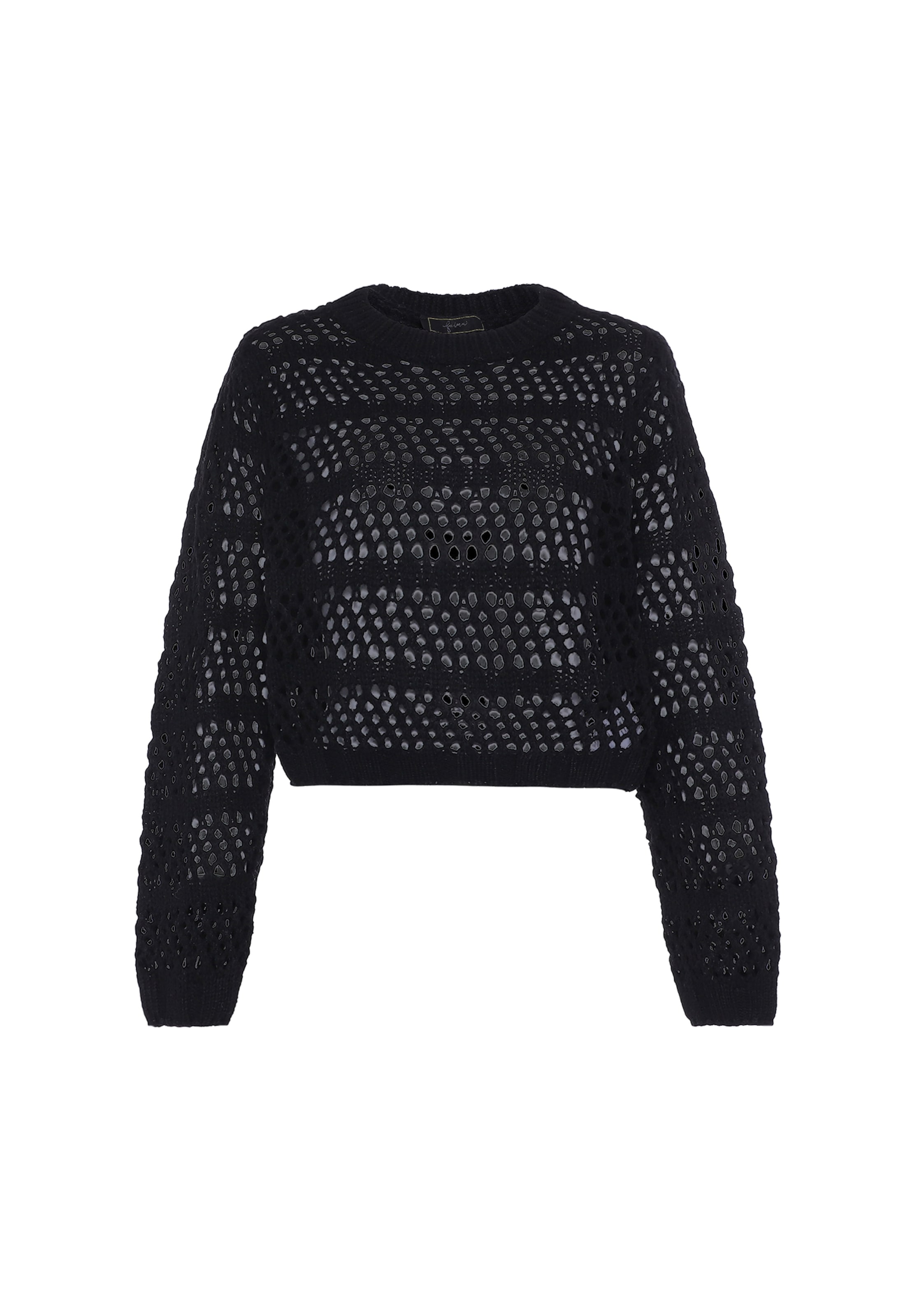 faina - Pullover em preto: frente