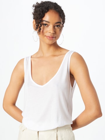 modström Top 'Tempo' in White: front