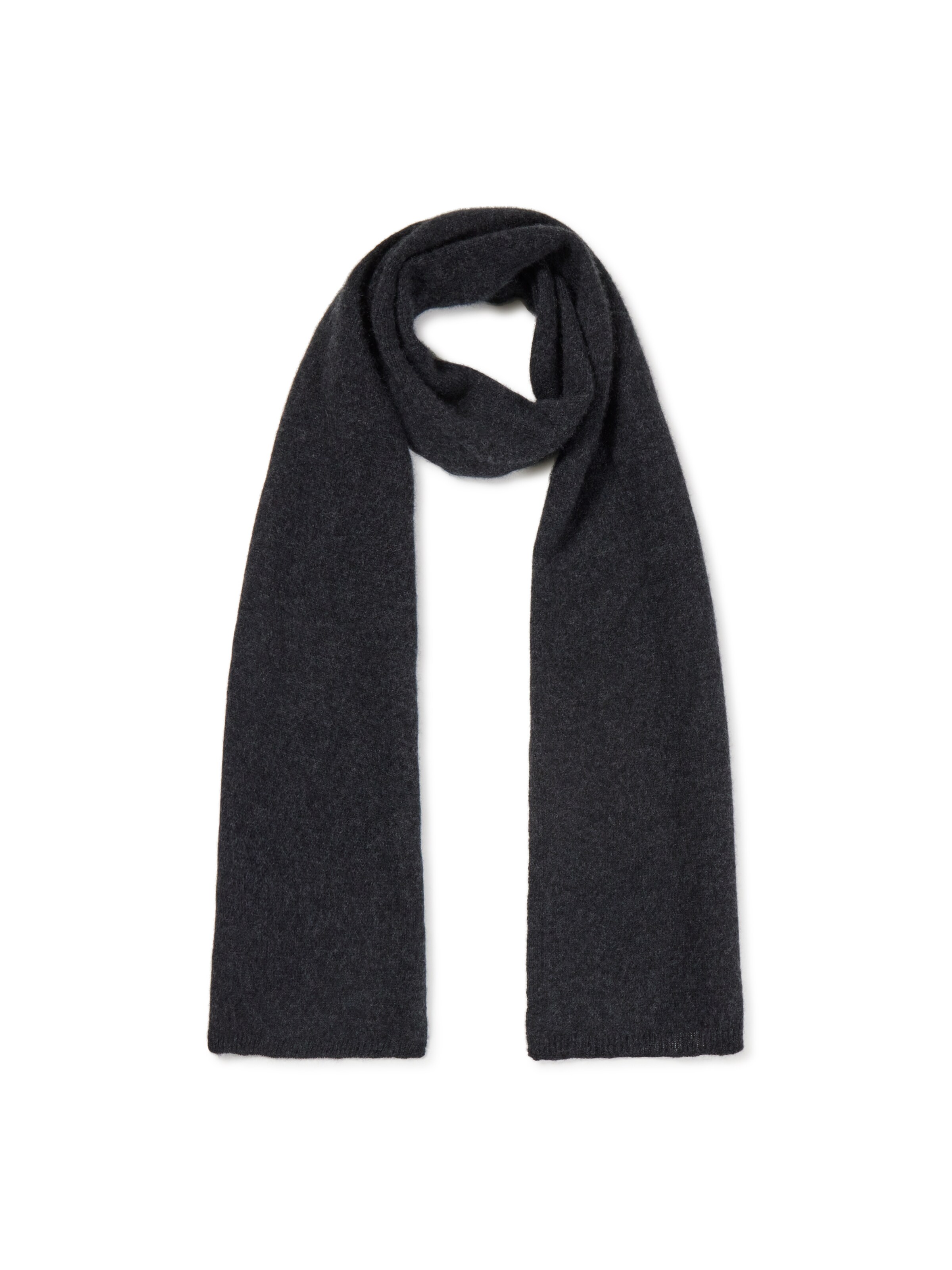 Écharpe CASH-MERE.CH en gris : devant