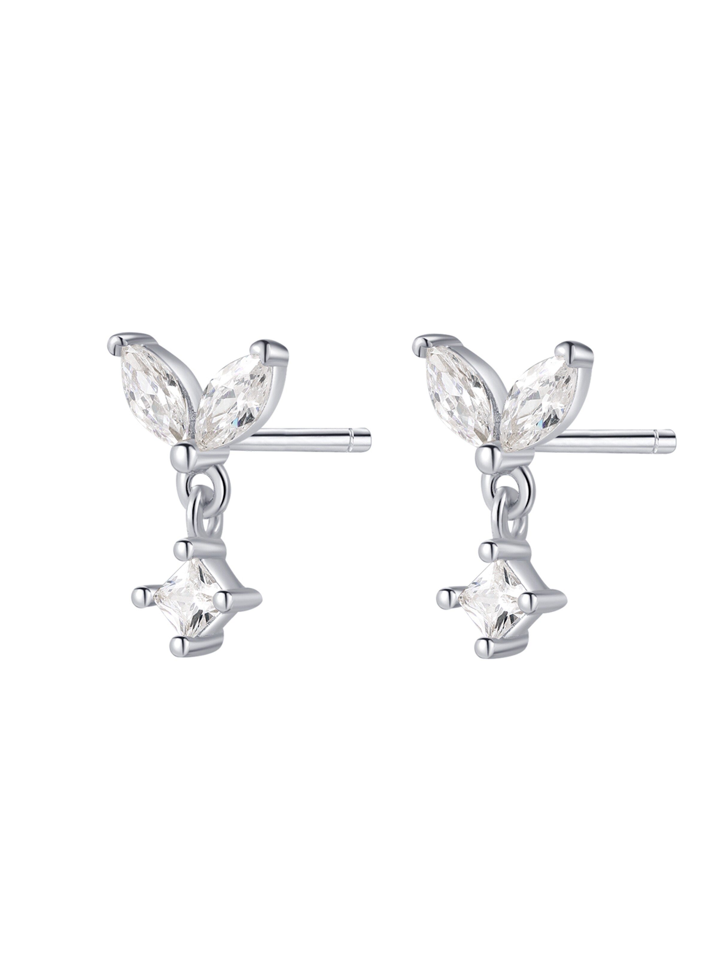 Orecchini 'Flutter' di Hey Happiness in argento