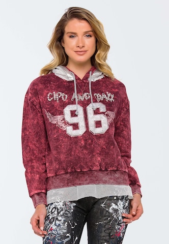 CIPO & BAXX Sweatshirt in Mixed colors: front