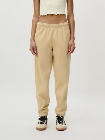 Tapered Pantaloni 'Ruby' di LeGer by Lena Gercke in beige: frontale