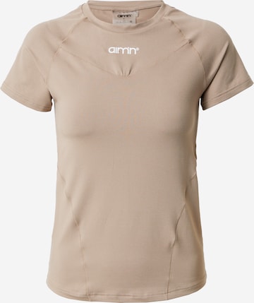 aim'n Performance Shirt in Brown: front