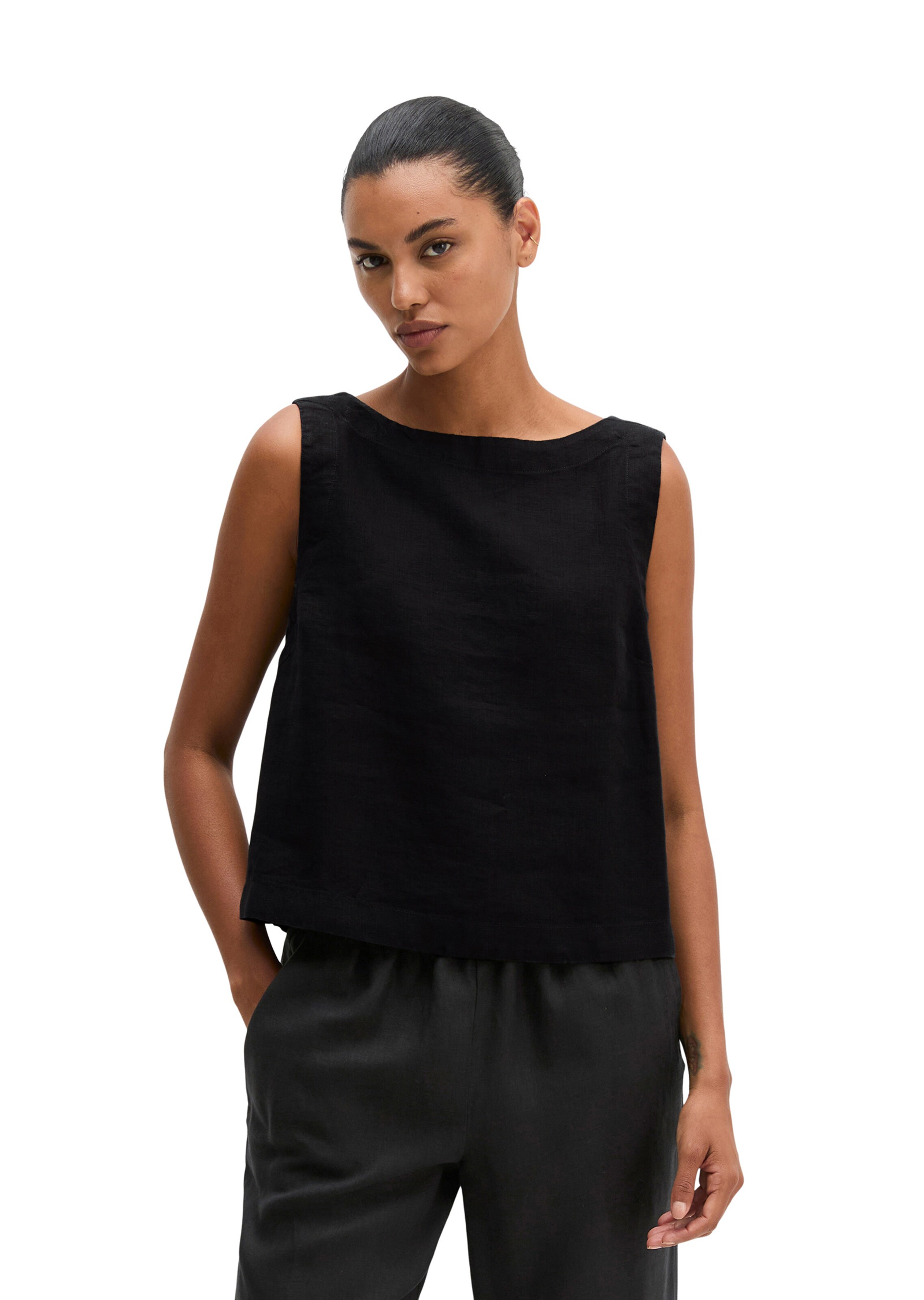 Marc O'Polo Blouse in Black: front
