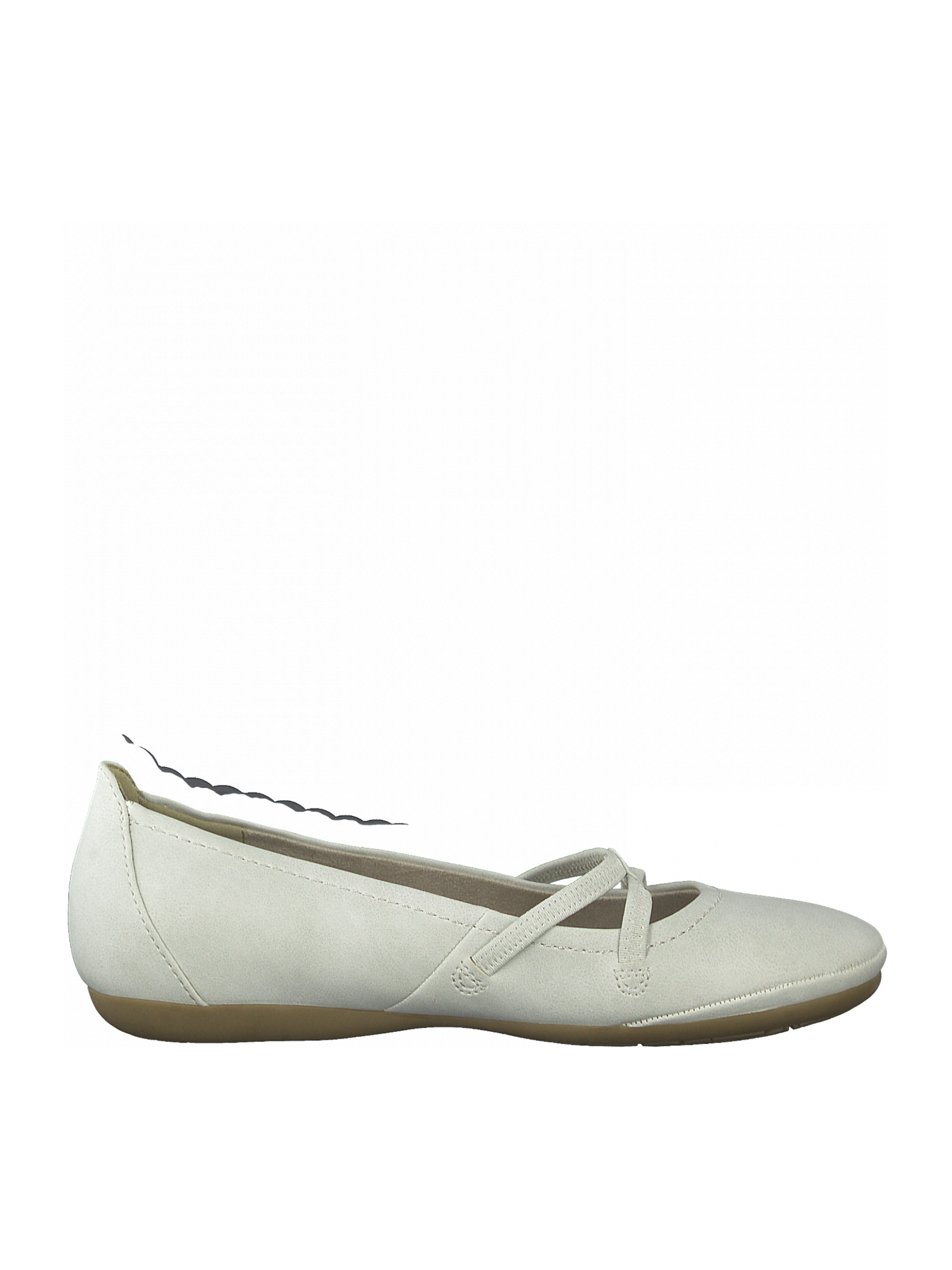 TAMARIS Ballerina in Offwhite TAMARIS Ballerina in Offwhite