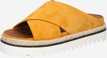 FURLA - Sapato aberto 'GILDA' em amarelo: frente