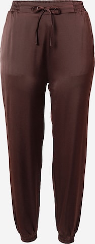 ABOUT YOU Tapered Pants 'Ramona' in Brown: front