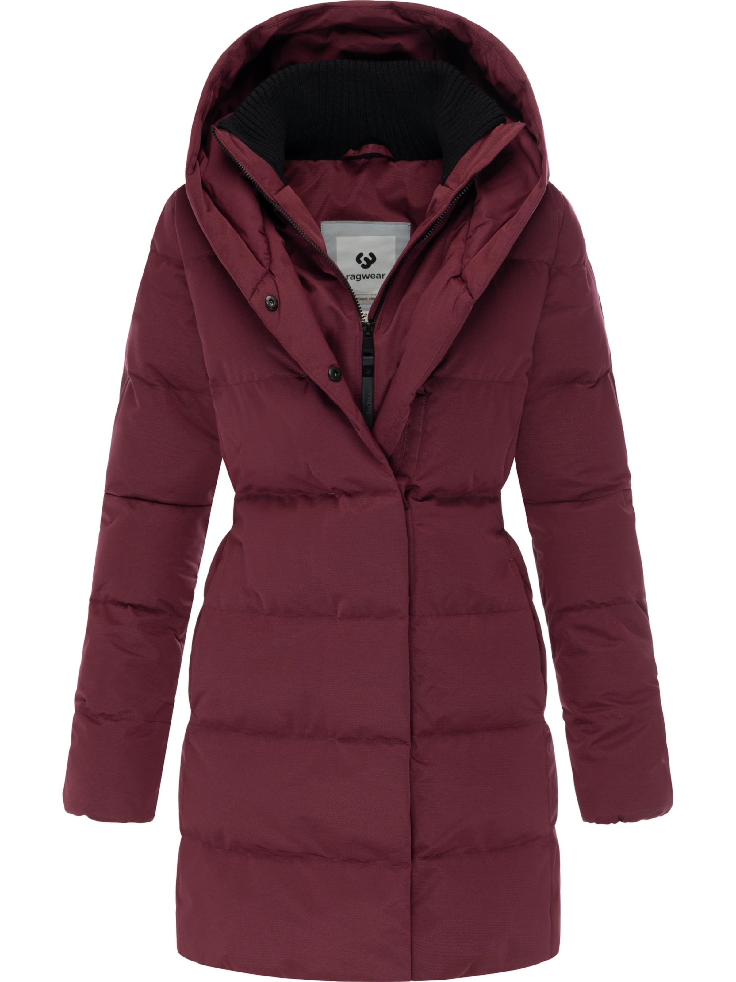 Ragwear Wintermantel 'Niani' in Rood