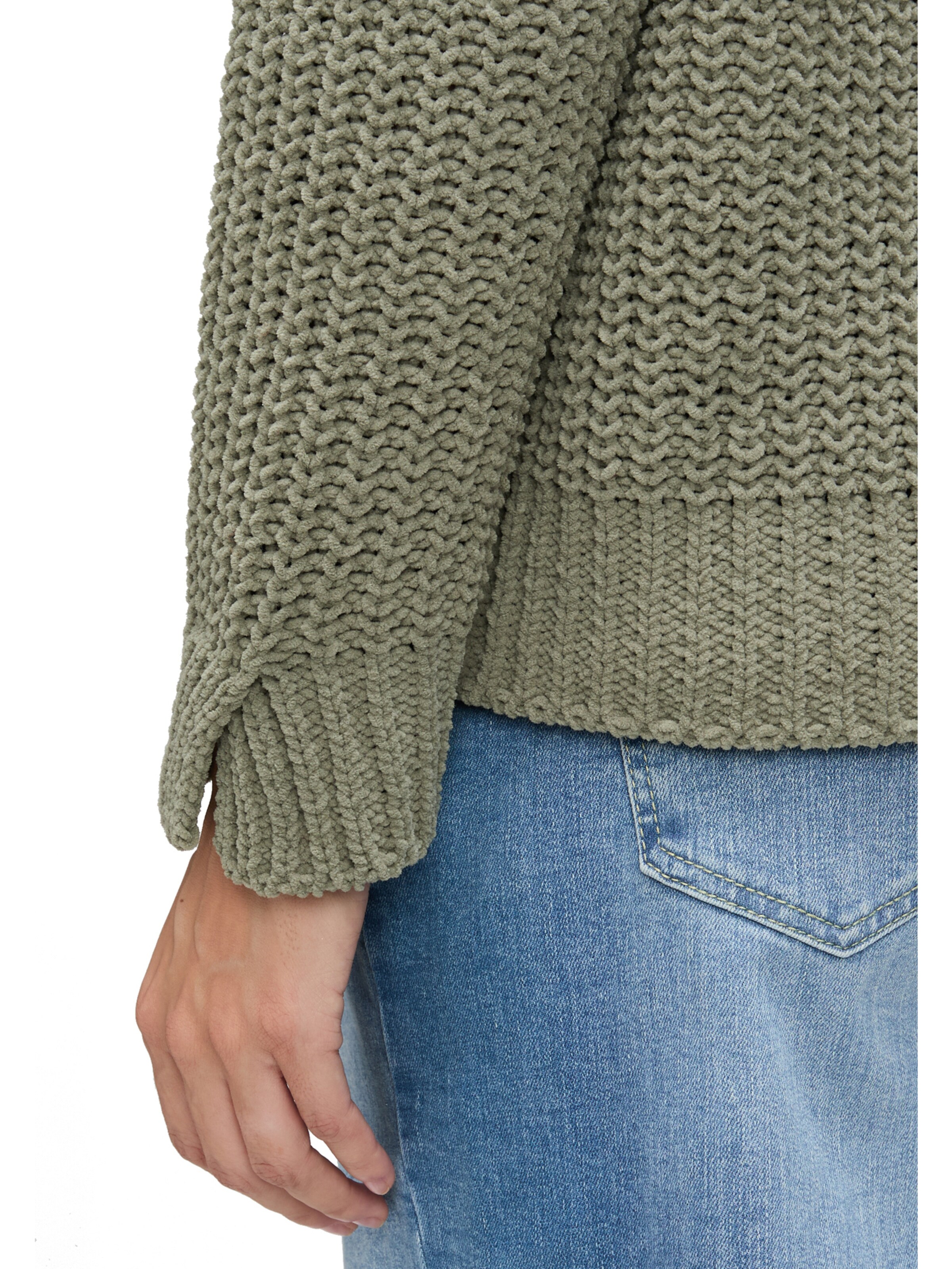 Pull-over Cartoon en vert