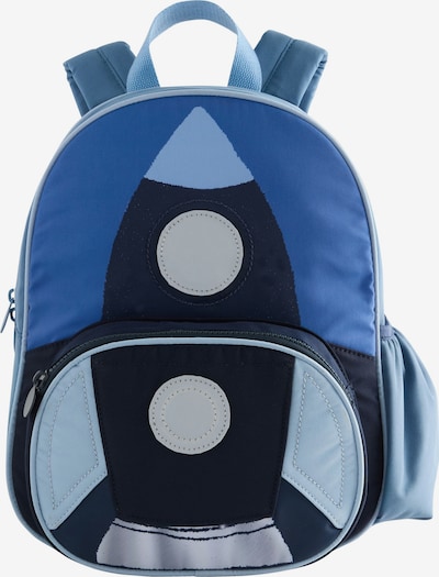 Next Sac à dos en One Size en bleu roi / bleu clair / bleu foncé / gris, Vue avec produit
