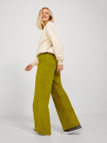 JJXX Wide leg Pants 'Gelly' in Green