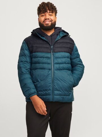 Giacca di mezza stagione 'JJESPRINT' di Jack & Jones Plus in verde: frontale