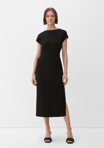 s.Oliver BLACK LABEL Jurk in Zwart: voorkant