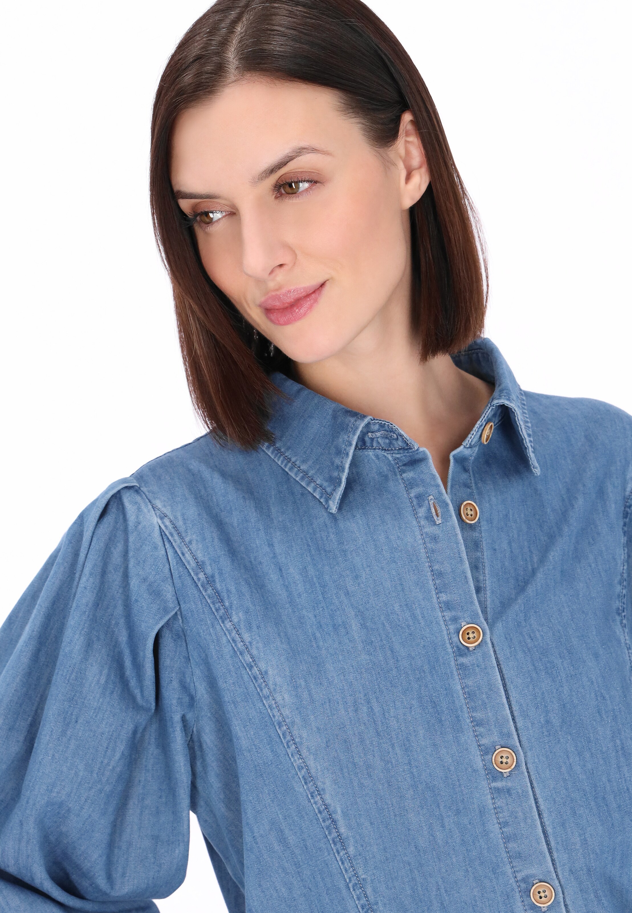 usha BLUE LABEL - Blusa em azul