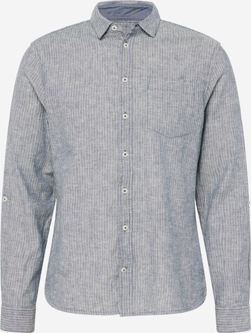 BLEND Regular fit Button Up Shirt in Blue: front