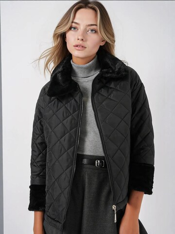 Bigdart Tussenjas in Zwart: voorkant