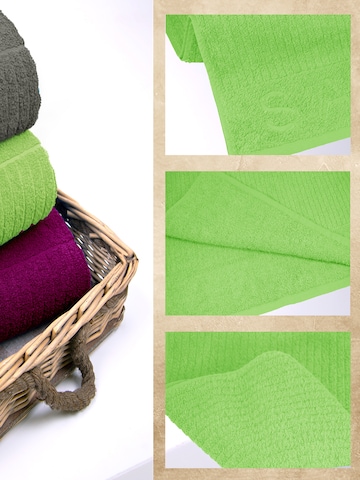 Lashuma Towel 'Kopenhagen' in Green