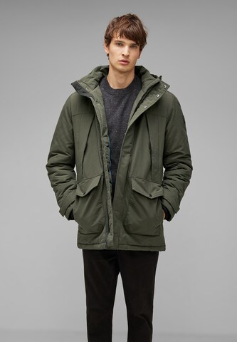 Street One MEN Winter Parka in Green: front