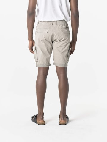 KOROSHI Regularen Kargo hlače | siva barva