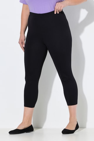 Ulla Popken Regular Broek in Zwart: voorkant
